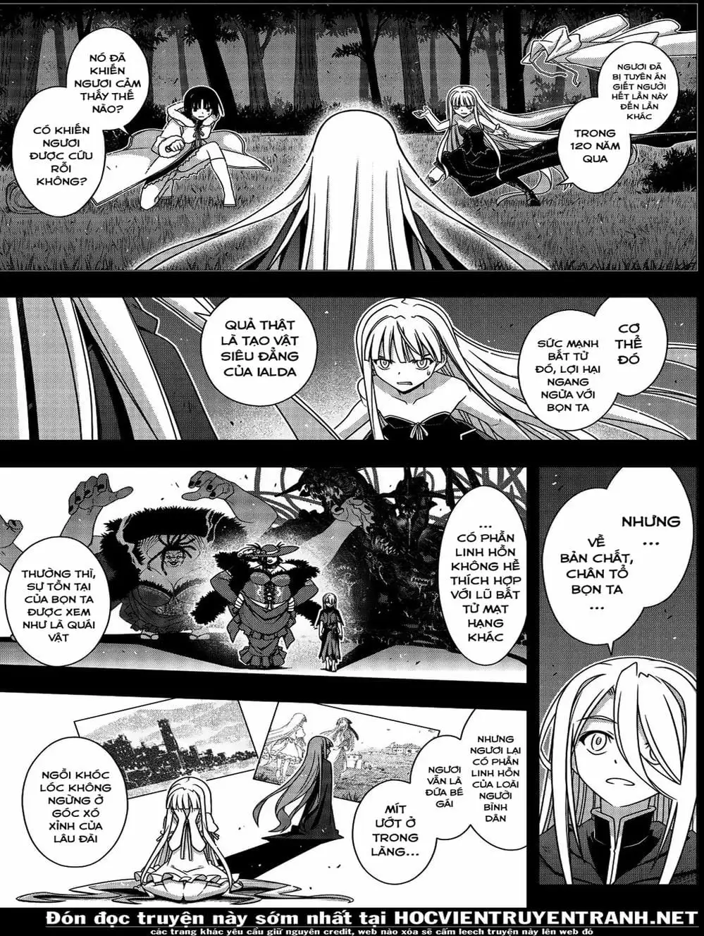 Truyện Tranh Lựa Chọn Phân Kỳ - Uq Holder! trang 9