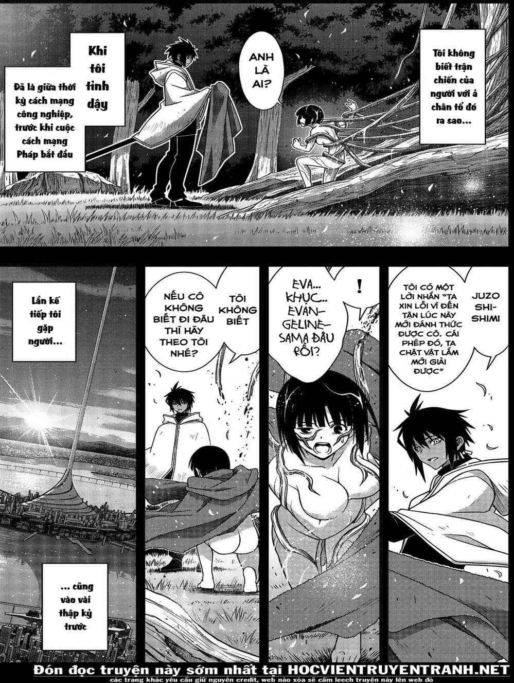 Truyện Tranh Lựa Chọn Phân Kỳ - Uq Holder! trang 9