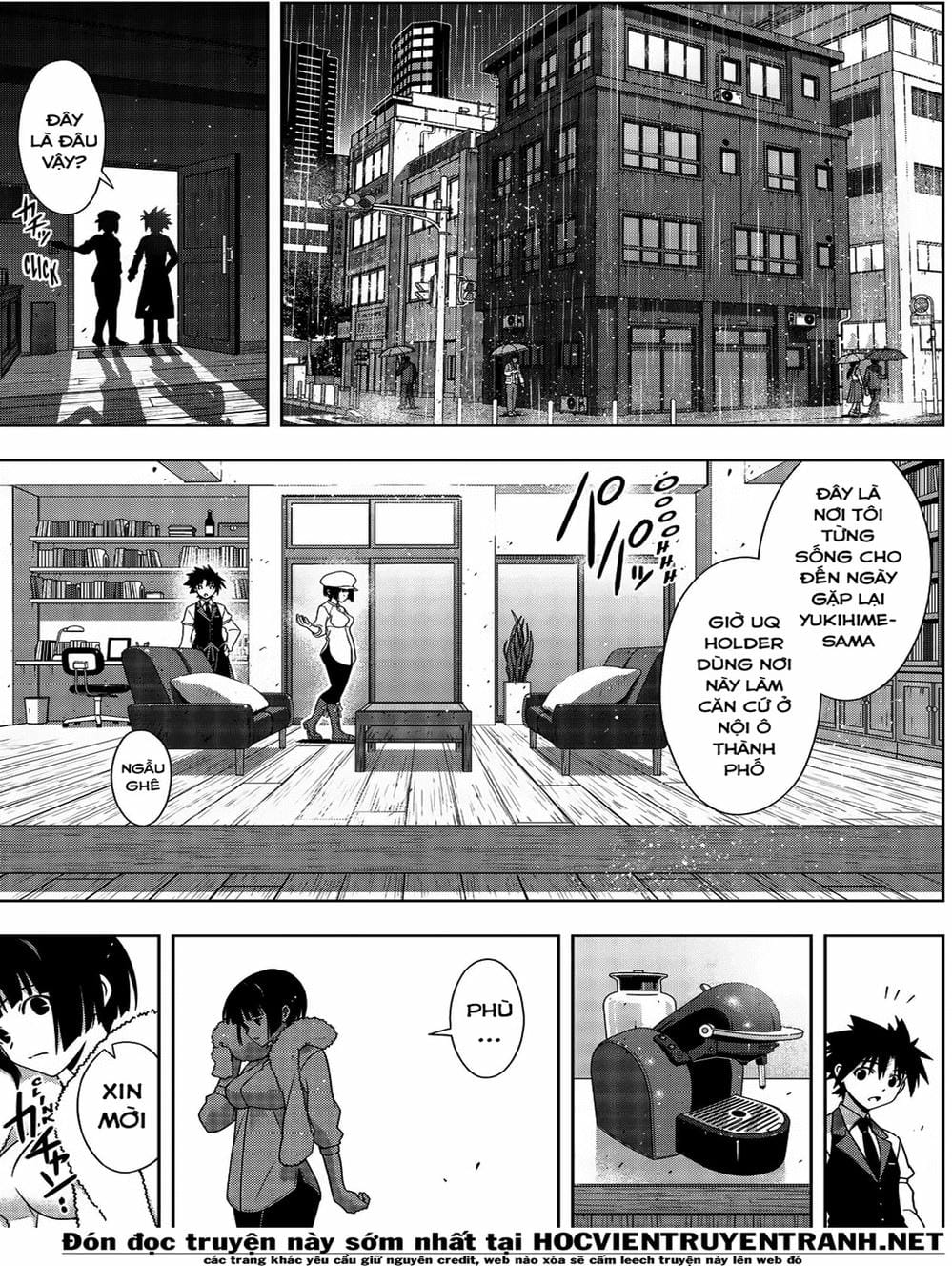 Truyện Tranh Lựa Chọn Phân Kỳ - Uq Holder! trang 9