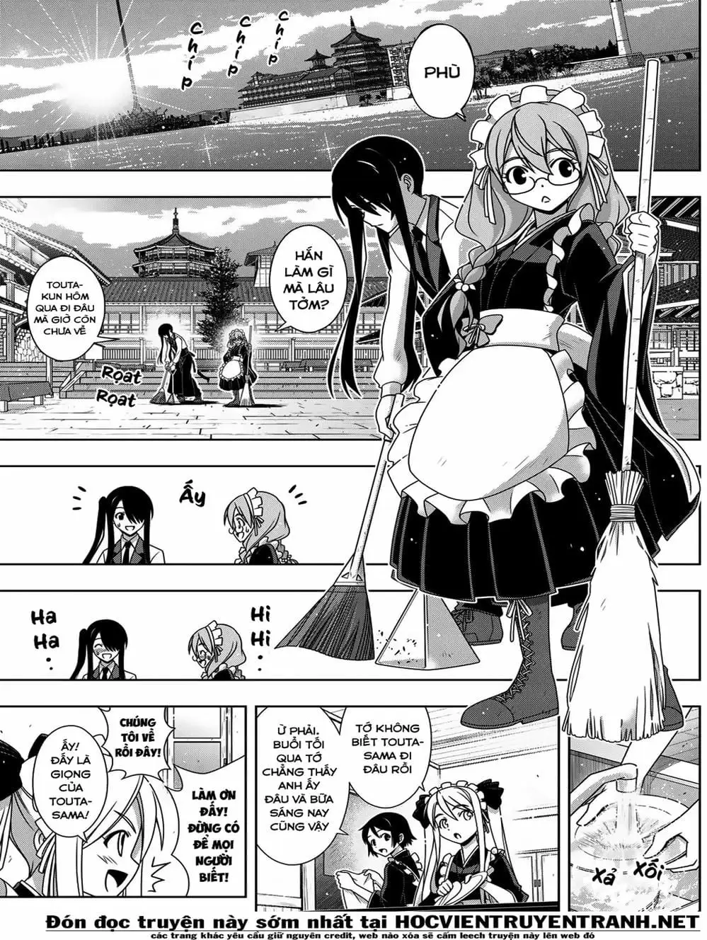 Truyện Tranh Lựa Chọn Phân Kỳ - Uq Holder! trang 9