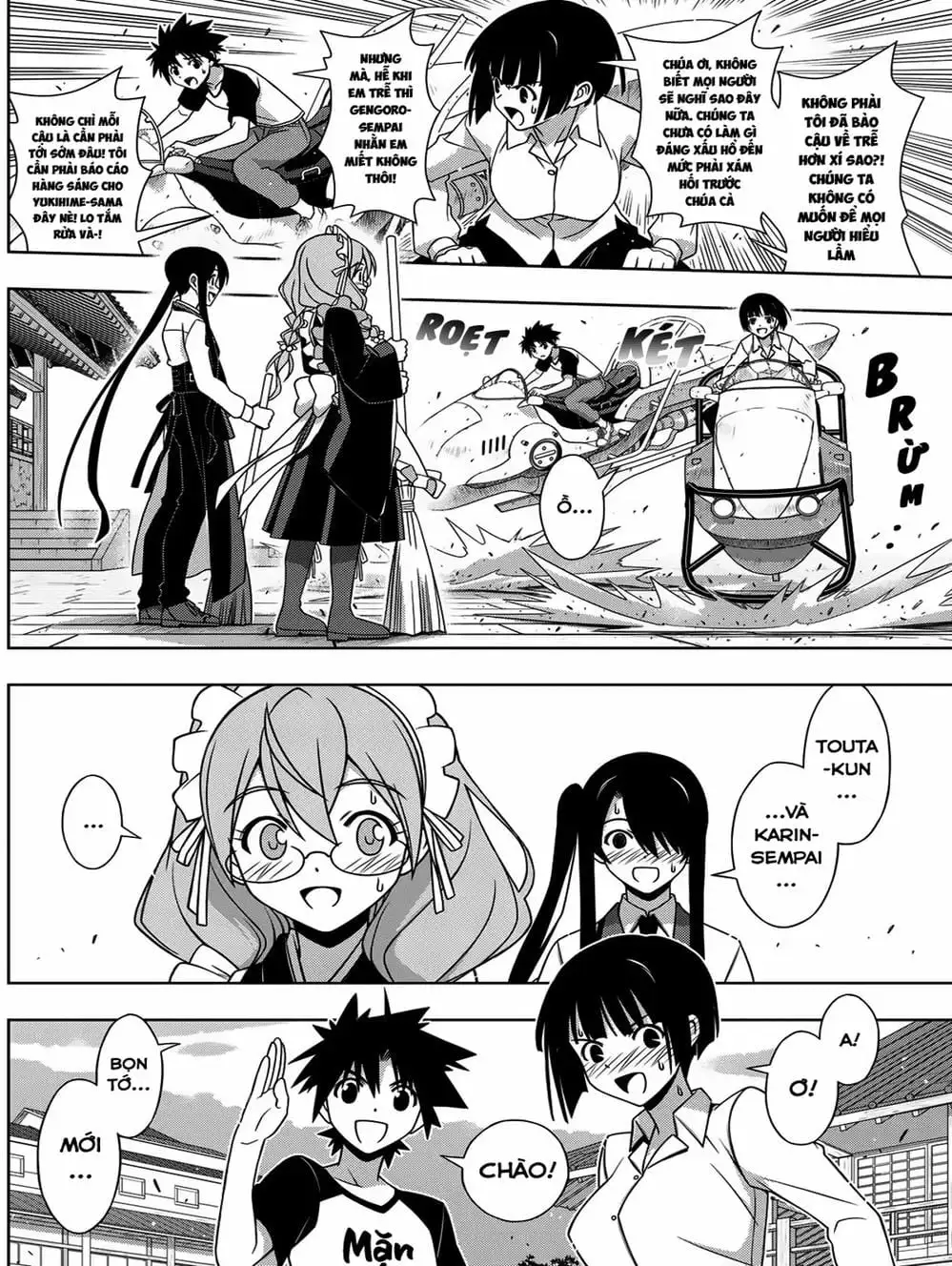 Truyện Tranh Lựa Chọn Phân Kỳ - Uq Holder! trang 9