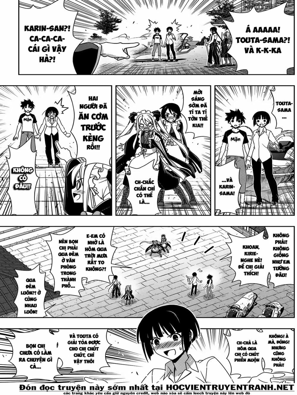 Truyện Tranh Lựa Chọn Phân Kỳ - Uq Holder! trang 9