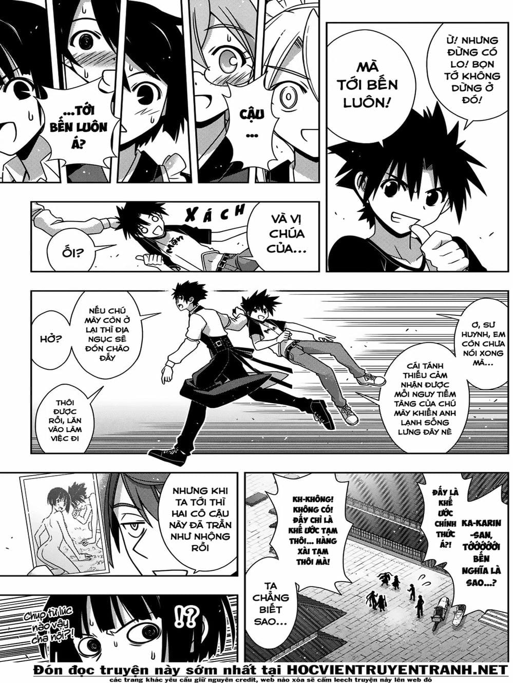 Truyện Tranh Lựa Chọn Phân Kỳ - Uq Holder! trang 9