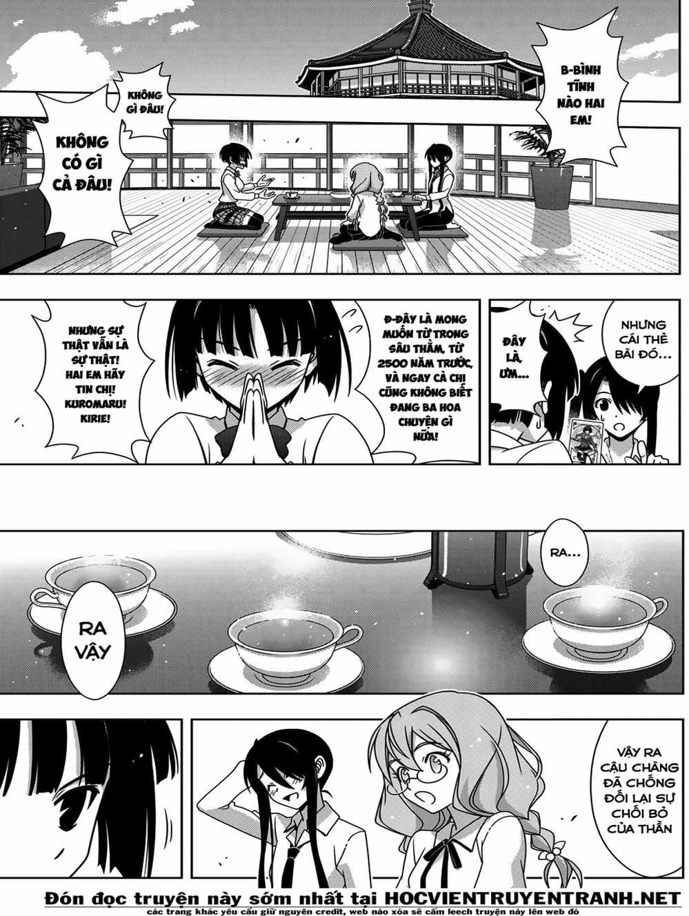 Truyện Tranh Lựa Chọn Phân Kỳ - Uq Holder! trang 9