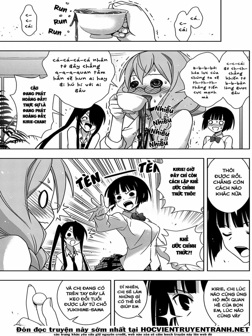 Truyện Tranh Lựa Chọn Phân Kỳ - Uq Holder! trang 9