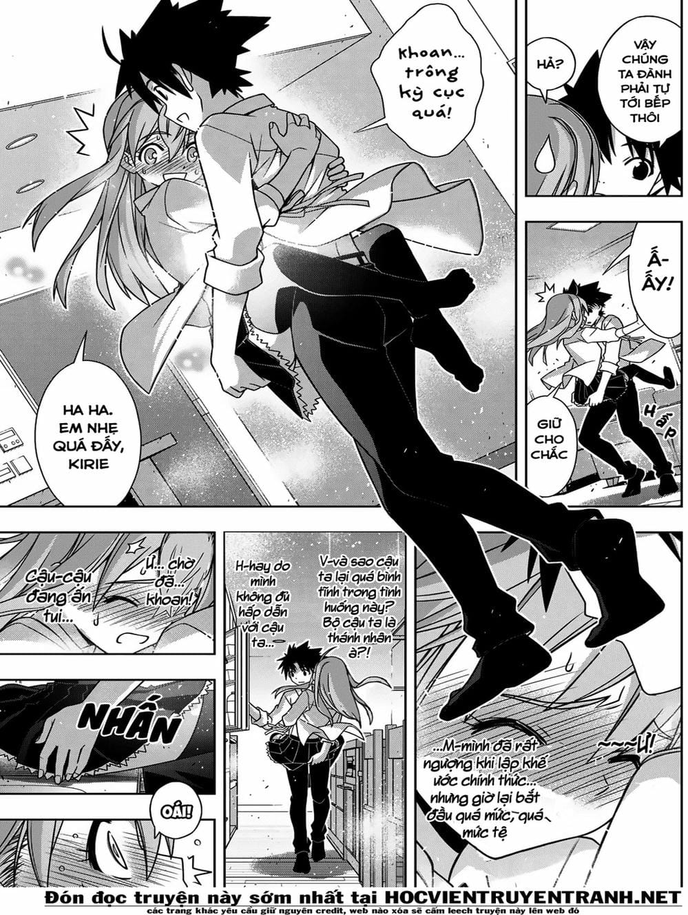 Truyện Tranh Lựa Chọn Phân Kỳ - Uq Holder! trang 9