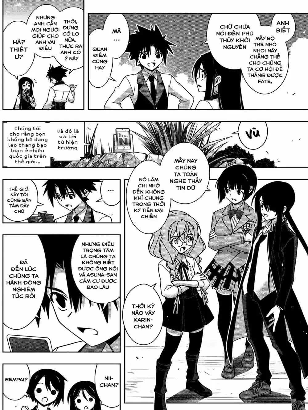 Truyện Tranh Lựa Chọn Phân Kỳ - Uq Holder! trang 9