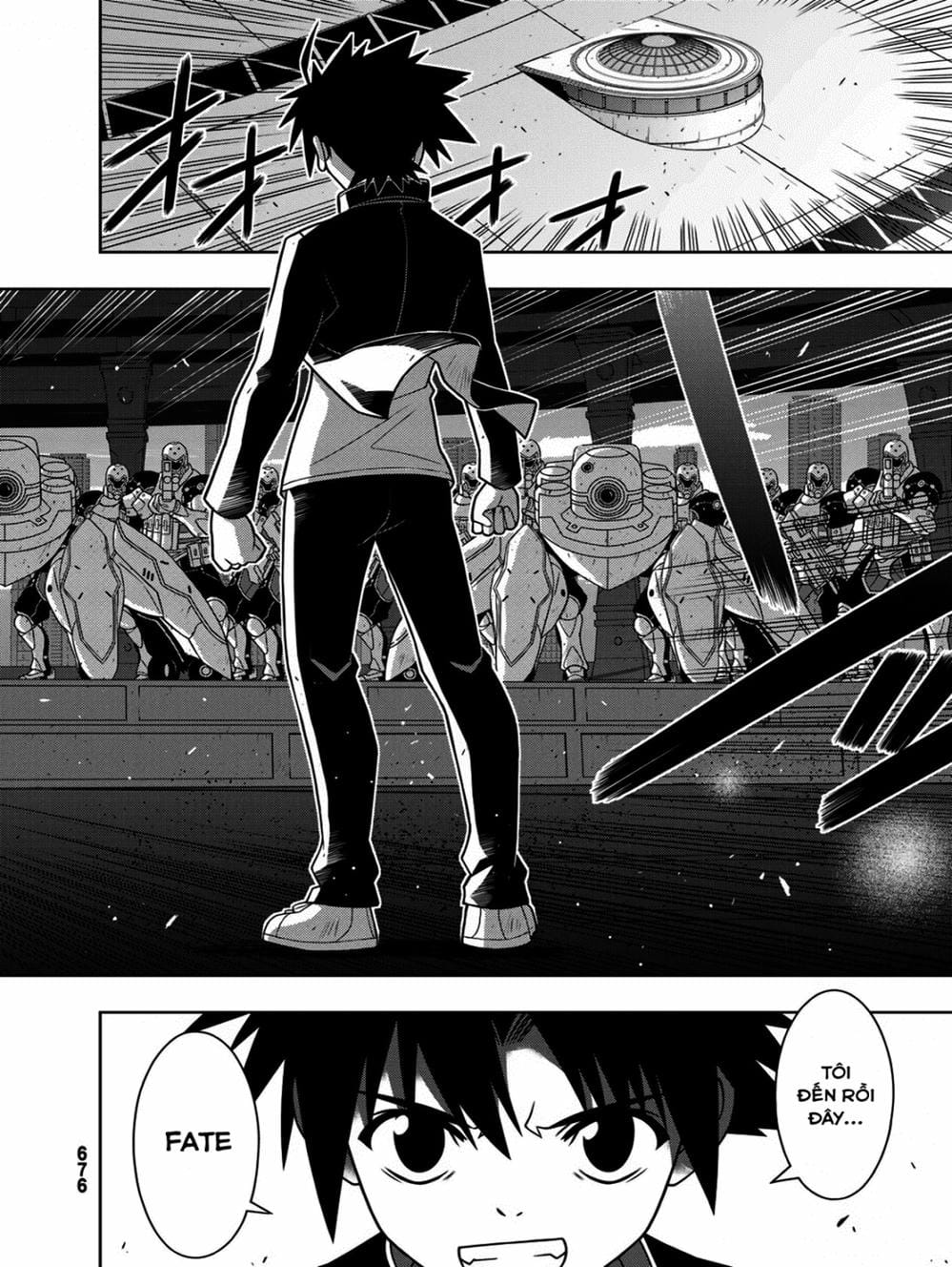 Truyện Tranh Lựa Chọn Phân Kỳ - Uq Holder! trang 9