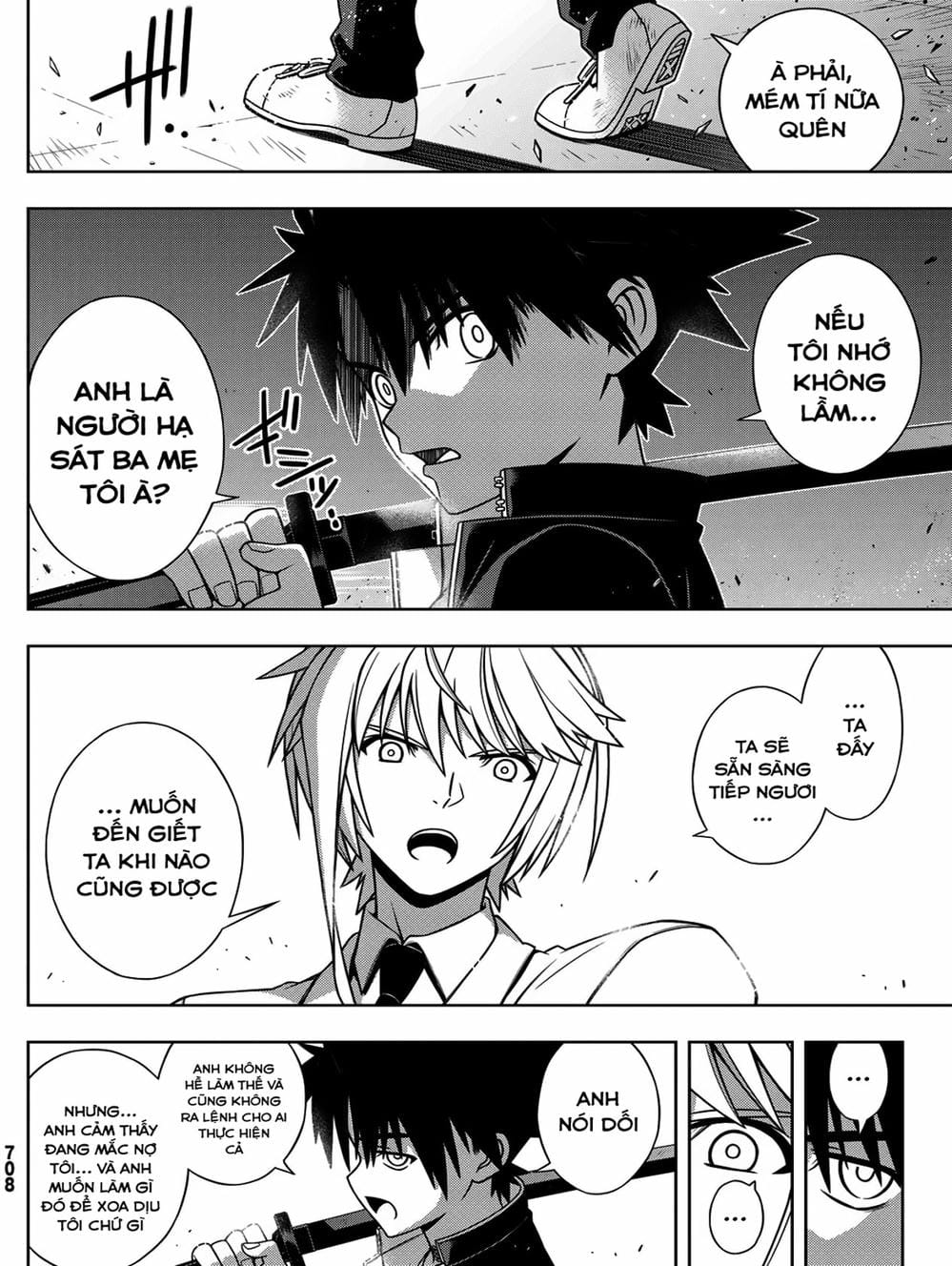Truyện Tranh Lựa Chọn Phân Kỳ - Uq Holder! trang 9