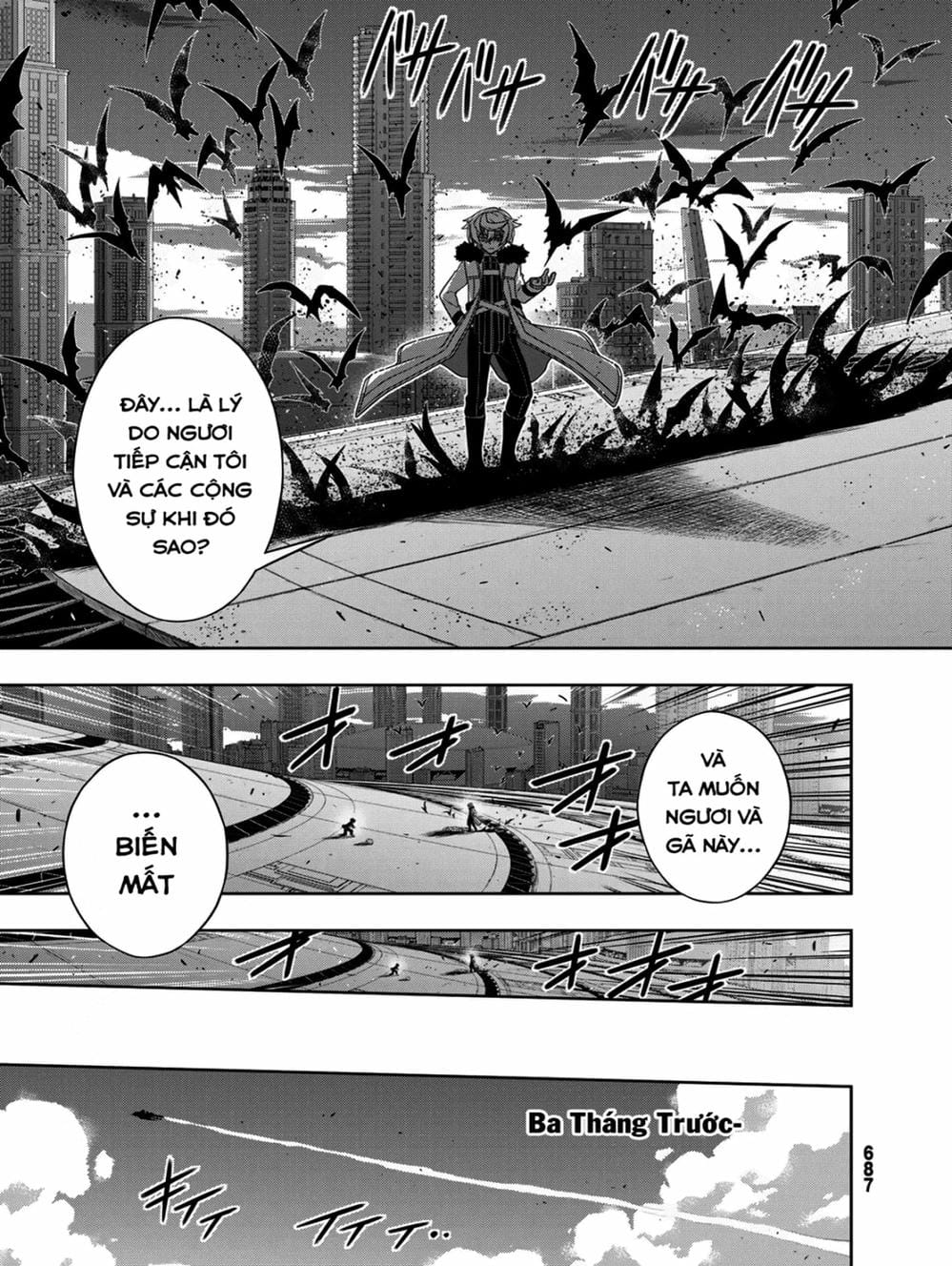 Truyện Tranh Lựa Chọn Phân Kỳ - Uq Holder! trang 9