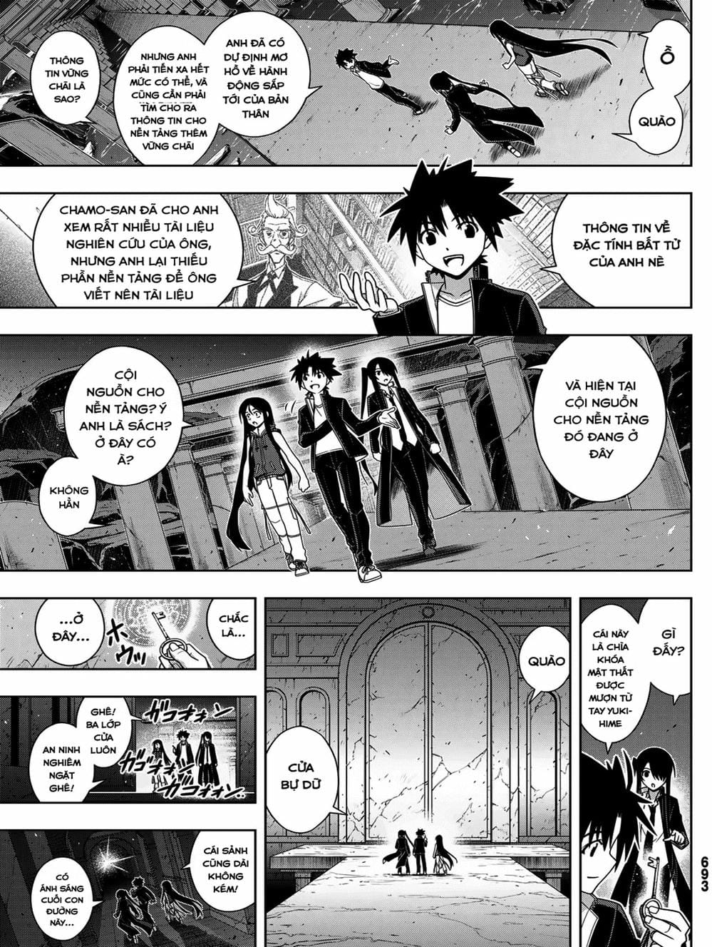 Truyện Tranh Lựa Chọn Phân Kỳ - Uq Holder! trang 9