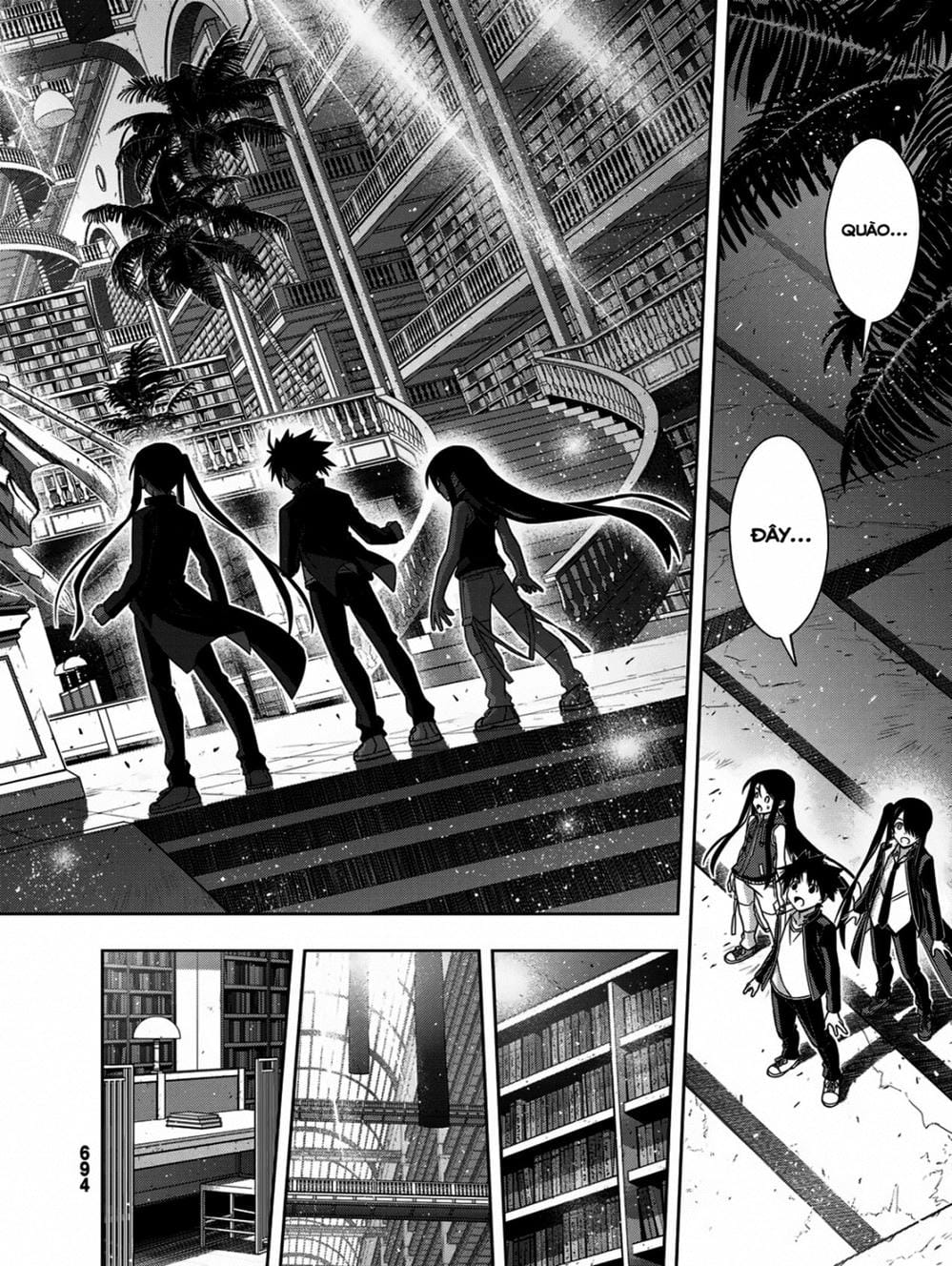 Truyện Tranh Lựa Chọn Phân Kỳ - Uq Holder! trang 9