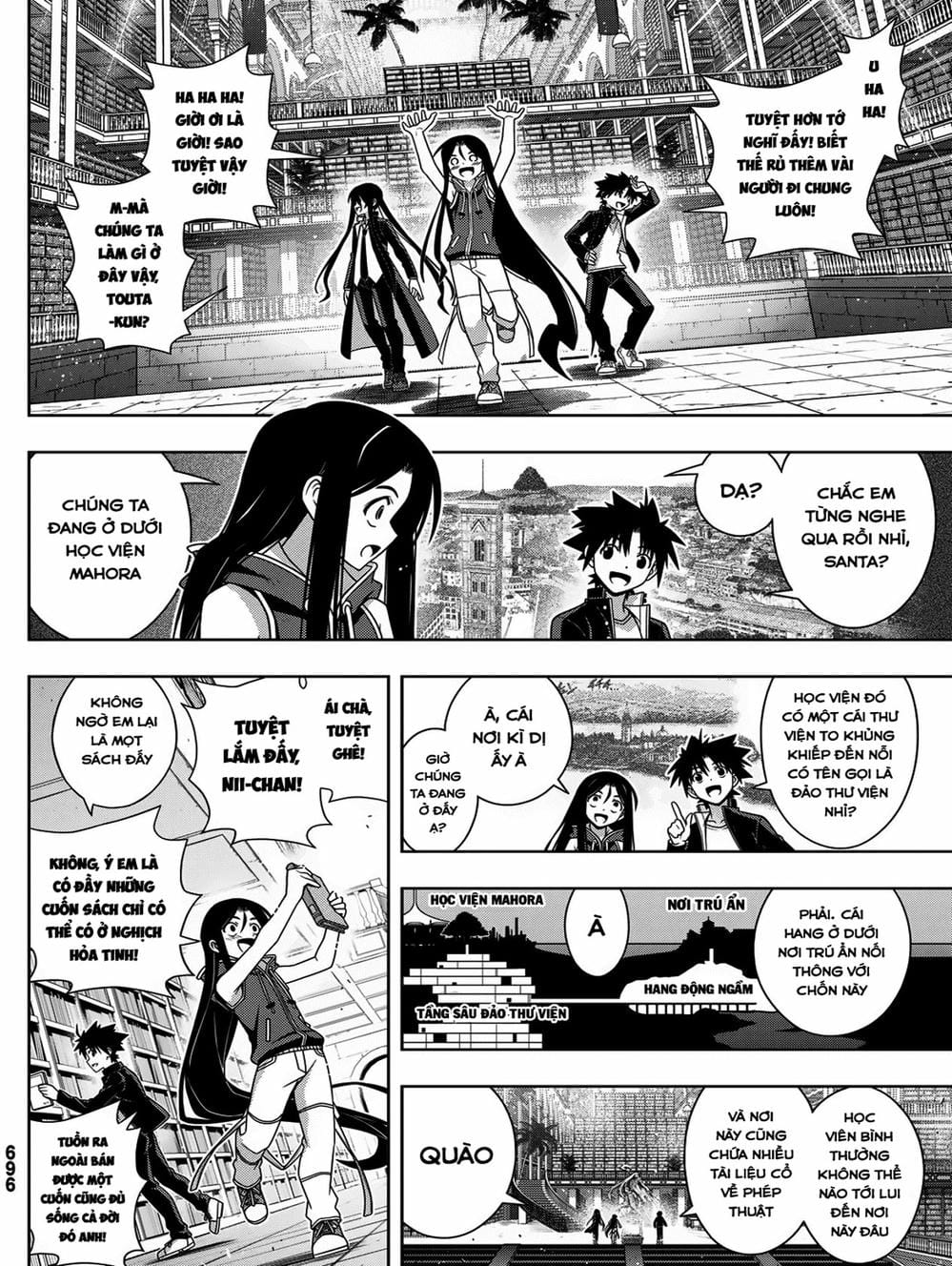 Truyện Tranh Lựa Chọn Phân Kỳ - Uq Holder! trang 9