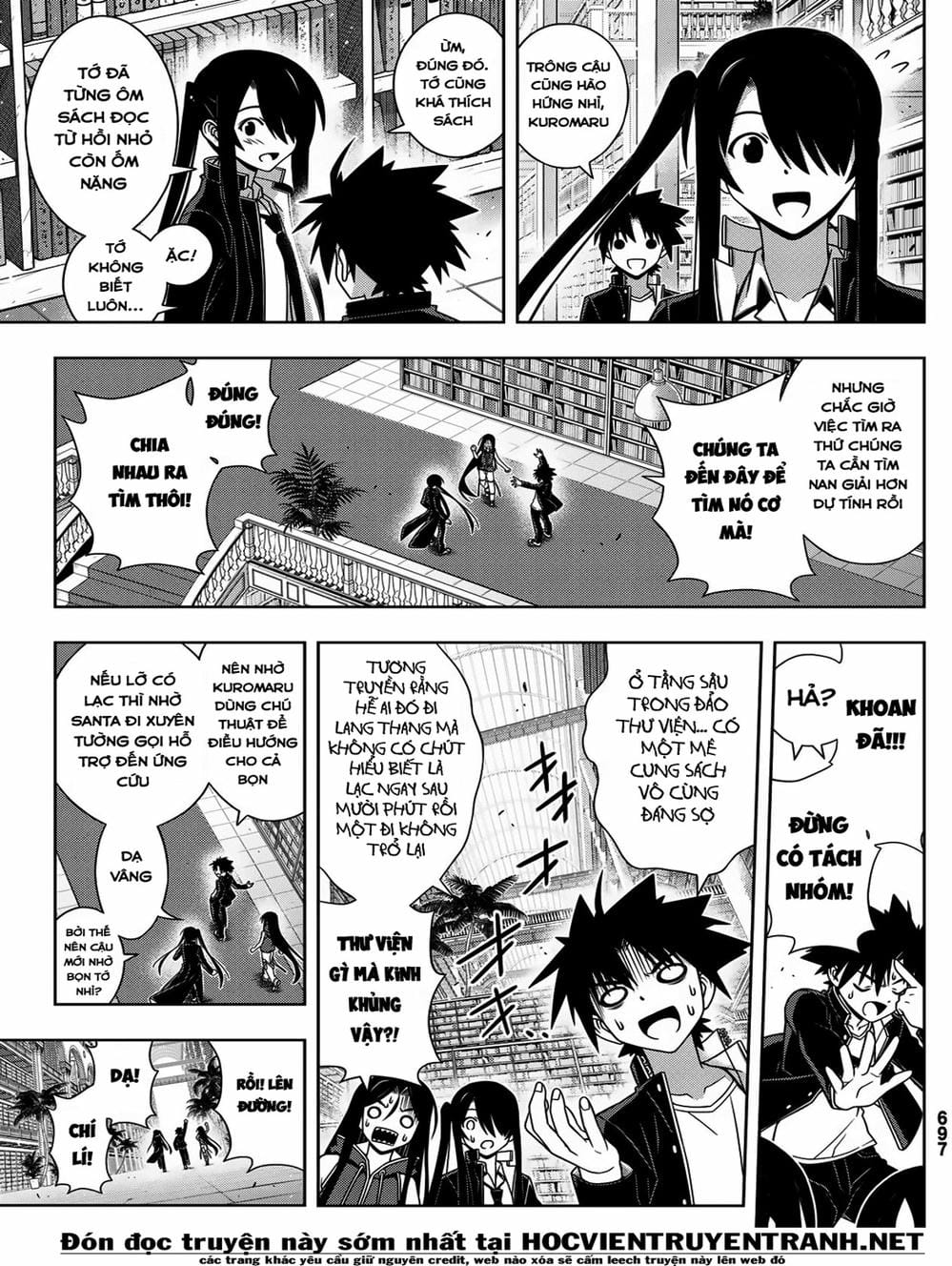Truyện Tranh Lựa Chọn Phân Kỳ - Uq Holder! trang 9