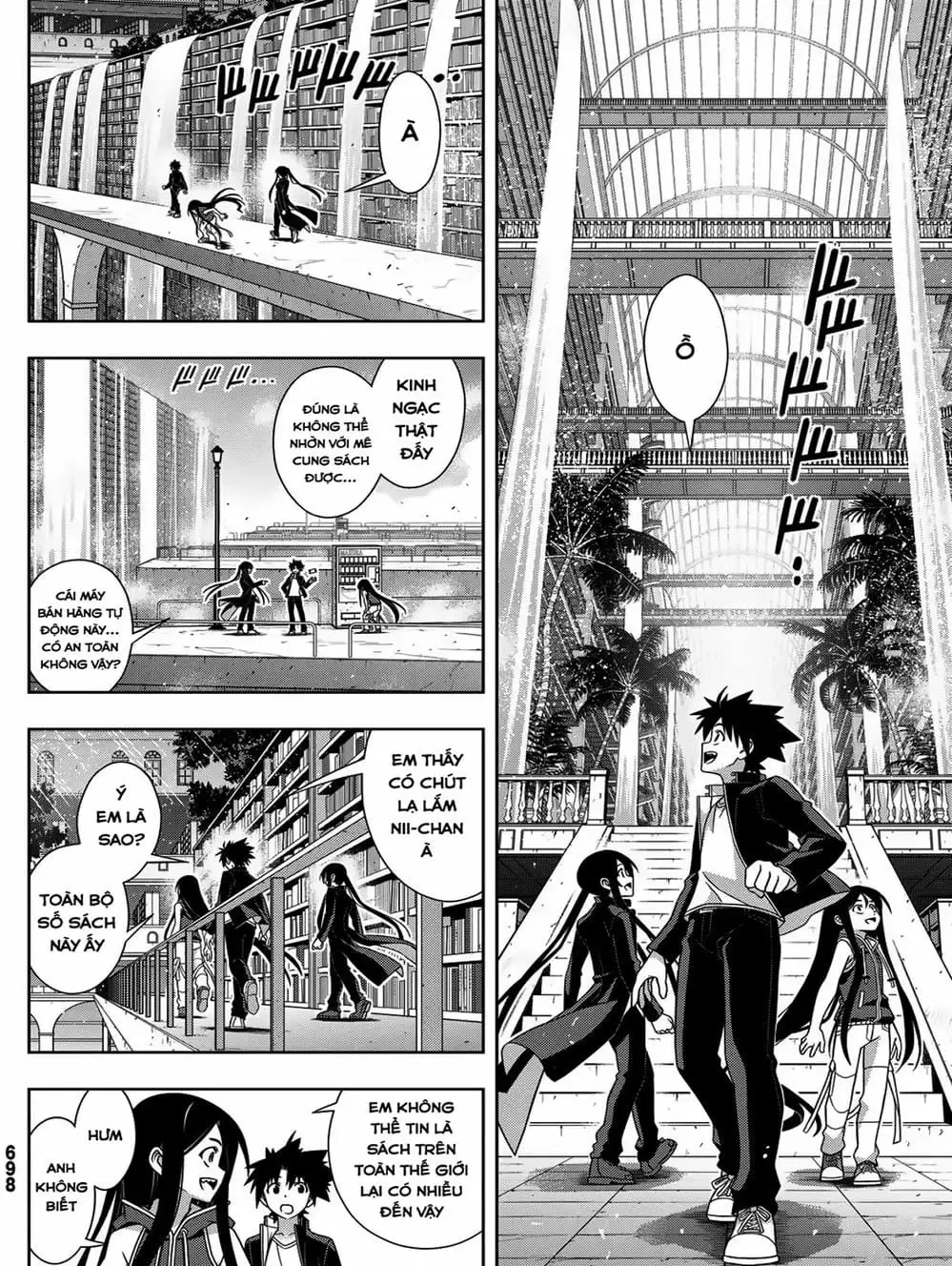 Truyện Tranh Lựa Chọn Phân Kỳ - Uq Holder! trang 9