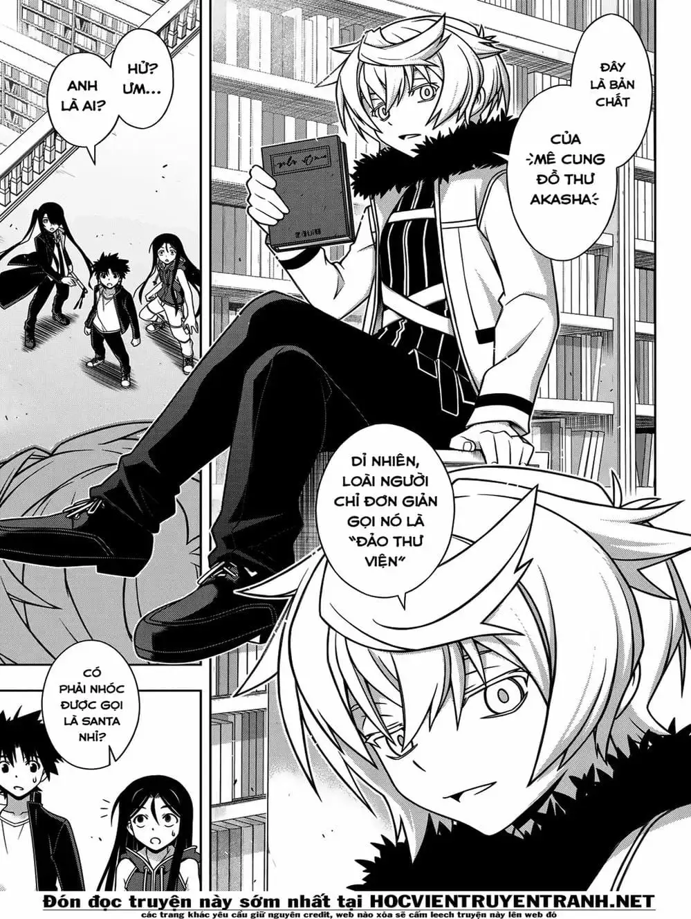 Truyện Tranh Lựa Chọn Phân Kỳ - Uq Holder! trang 9