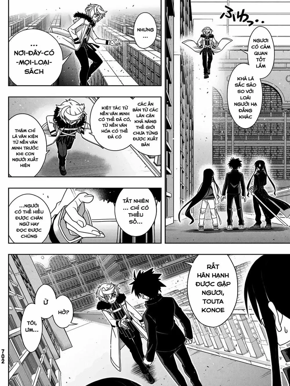 Truyện Tranh Lựa Chọn Phân Kỳ - Uq Holder! trang 9