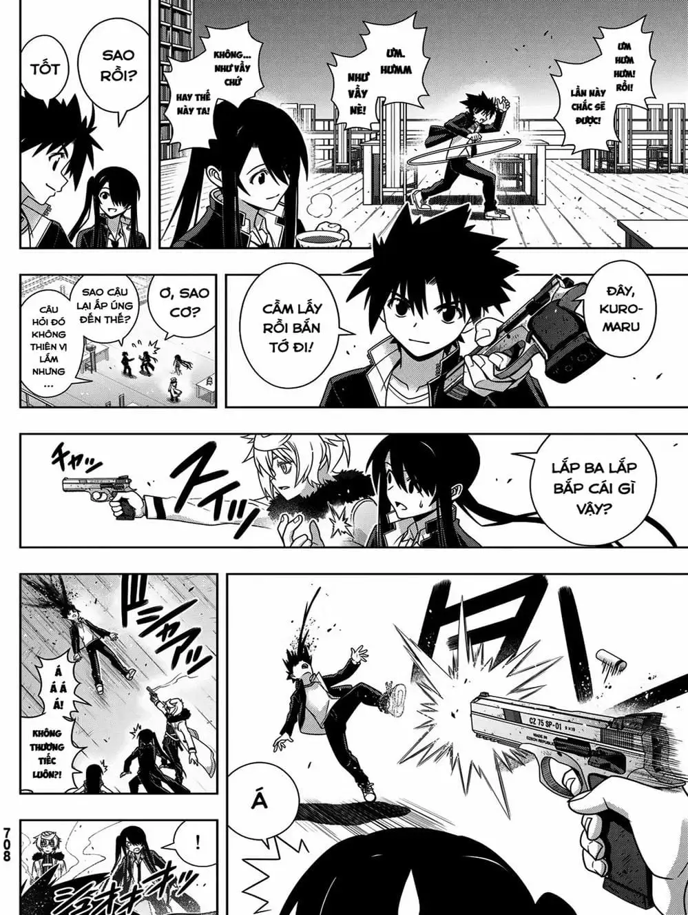 Truyện Tranh Lựa Chọn Phân Kỳ - Uq Holder! trang 9