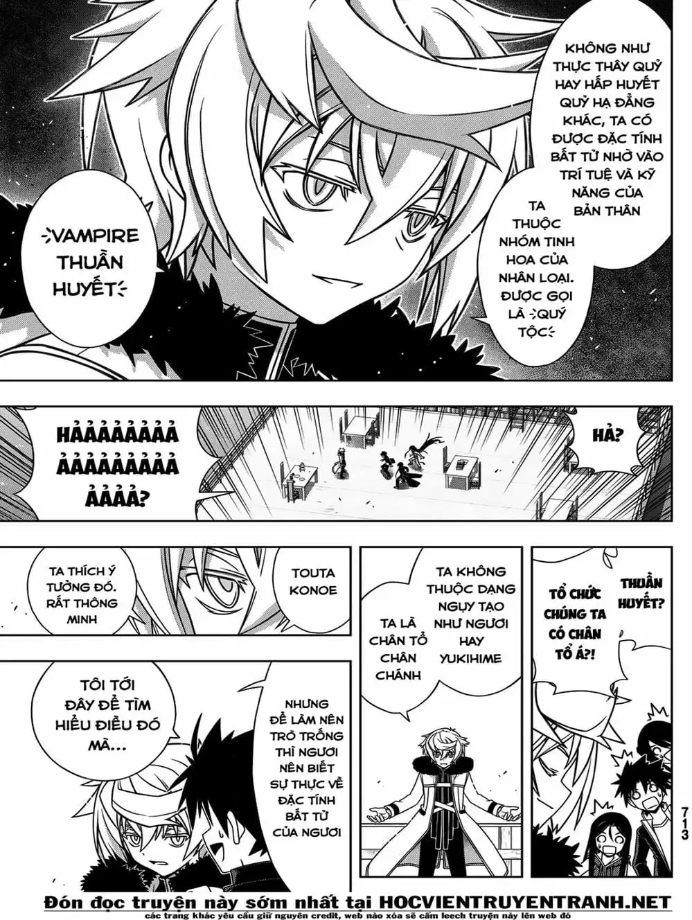 Truyện Tranh Lựa Chọn Phân Kỳ - Uq Holder! trang 9