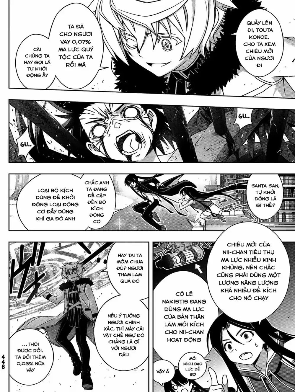 Truyện Tranh Lựa Chọn Phân Kỳ - Uq Holder! trang 9