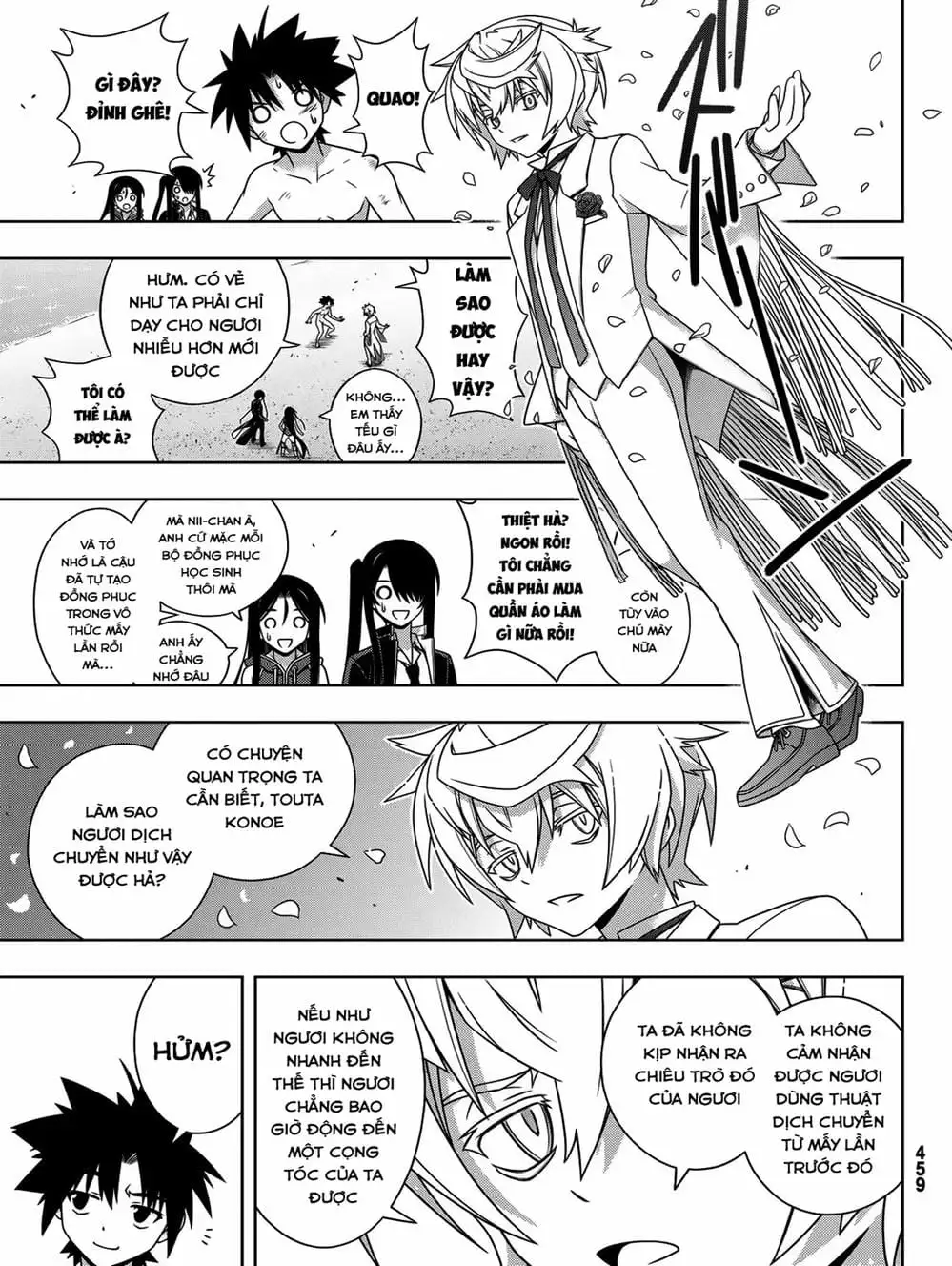 Truyện Tranh Lựa Chọn Phân Kỳ - Uq Holder! trang 9