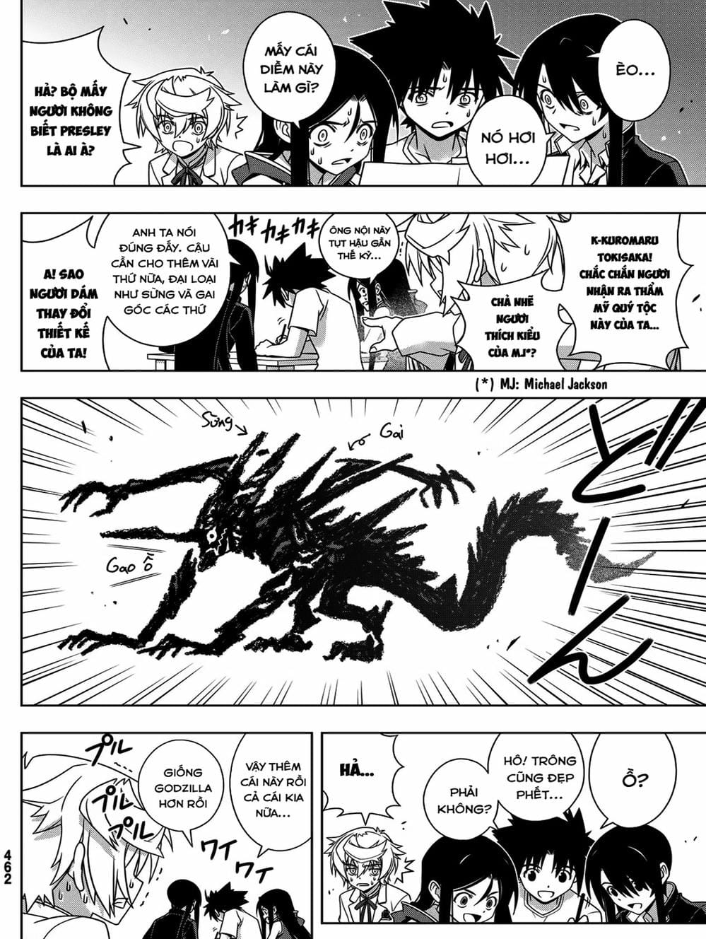 Truyện Tranh Lựa Chọn Phân Kỳ - Uq Holder! trang 9