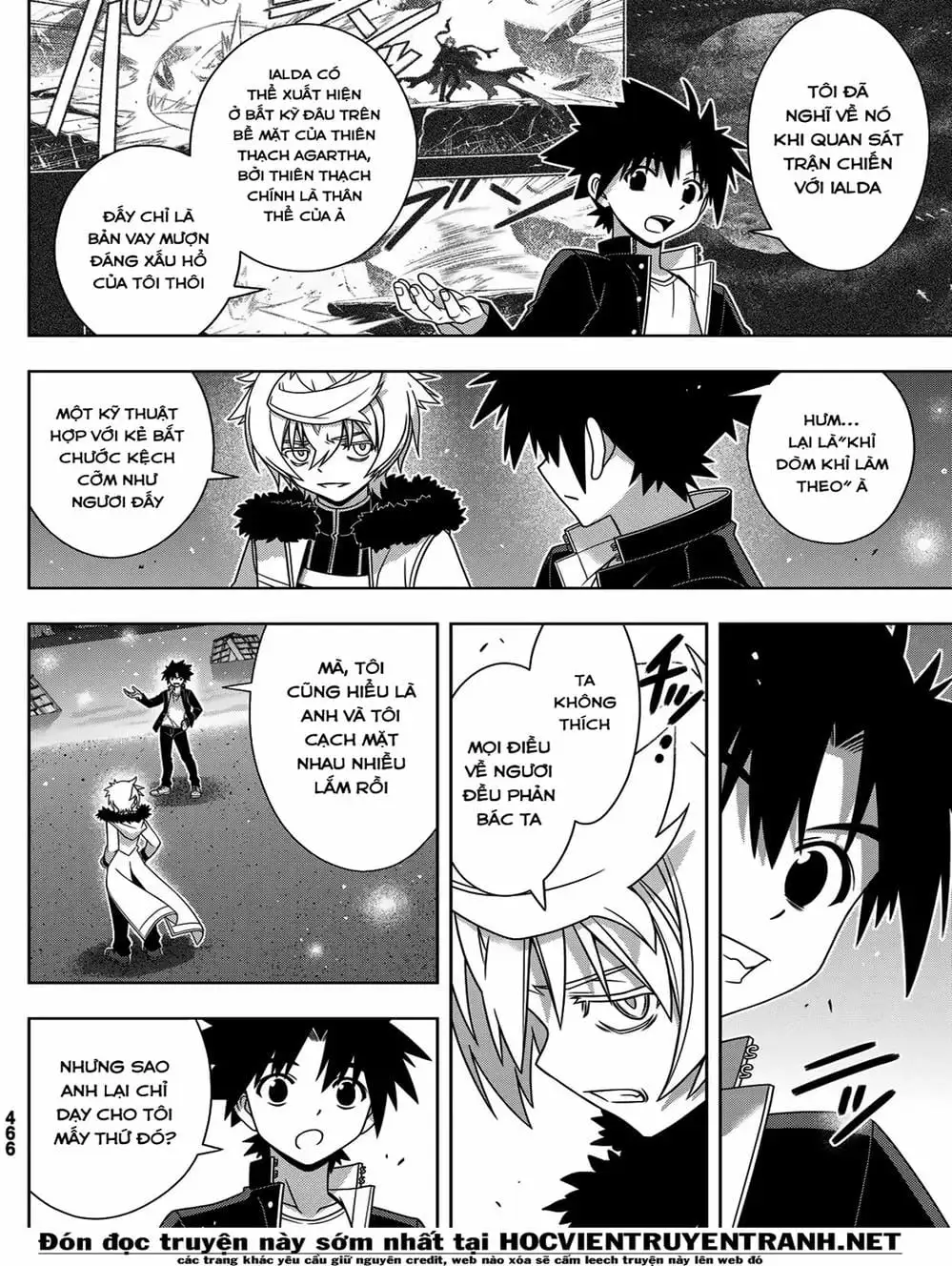Truyện Tranh Lựa Chọn Phân Kỳ - Uq Holder! trang 9