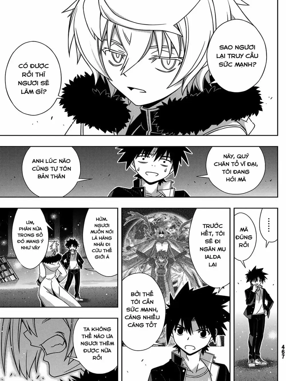 Truyện Tranh Lựa Chọn Phân Kỳ - Uq Holder! trang 9
