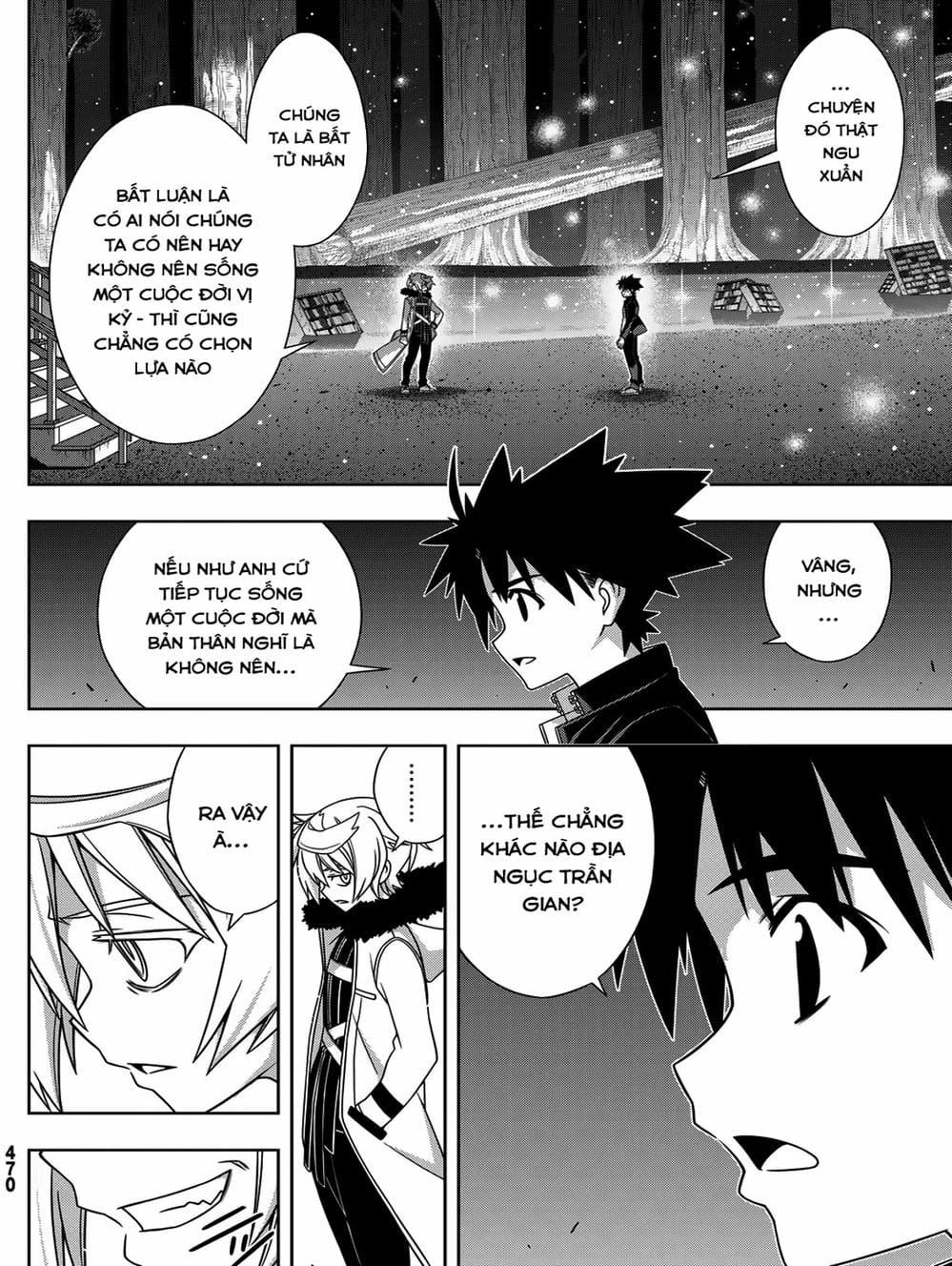 Truyện Tranh Lựa Chọn Phân Kỳ - Uq Holder! trang 9