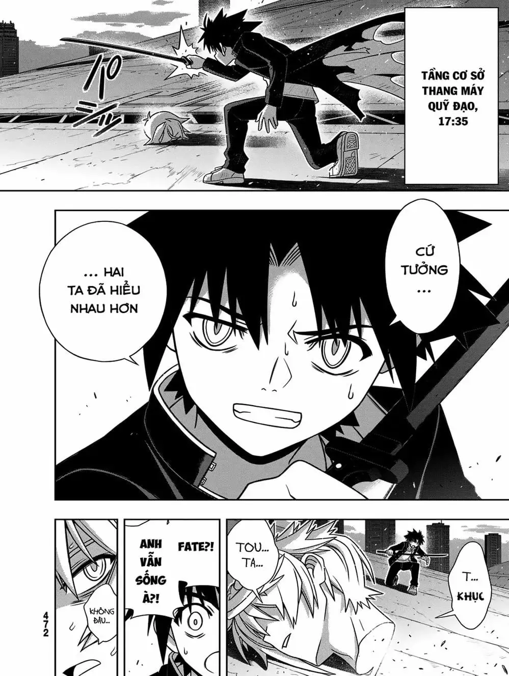 Truyện Tranh Lựa Chọn Phân Kỳ - Uq Holder! trang 9
