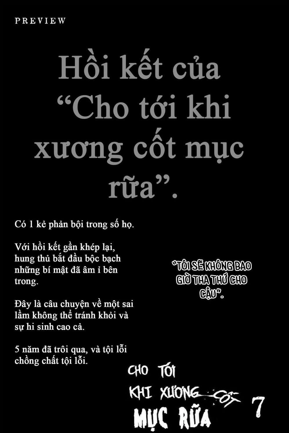 Truyện Tranh Cho Tới Khi Xương Cốt Mục Rữa - Until Your Bones Rot trang 4