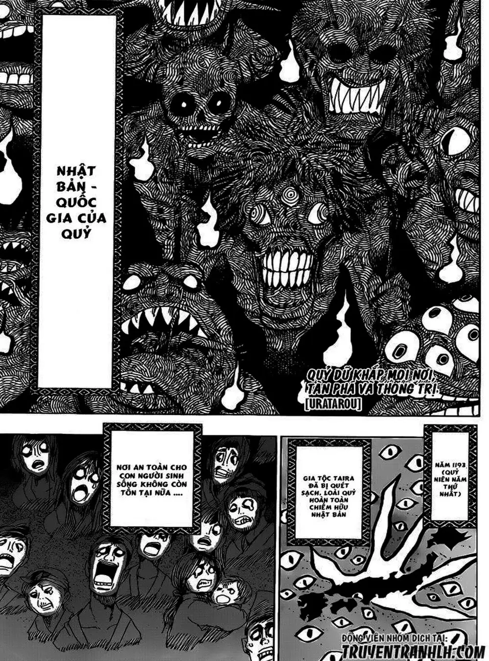 Truyện Tranh Kẻ Bất Tử - Uratarou trang 3