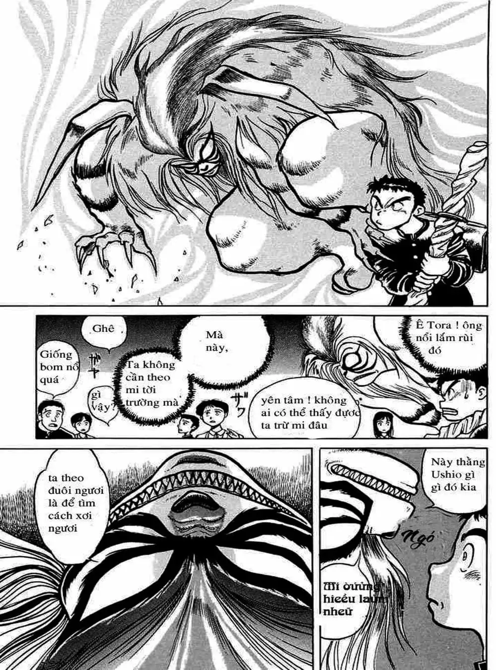 Truyện Tranh Cậu Bé Thần Giáo - Ushio And Tora trang 5