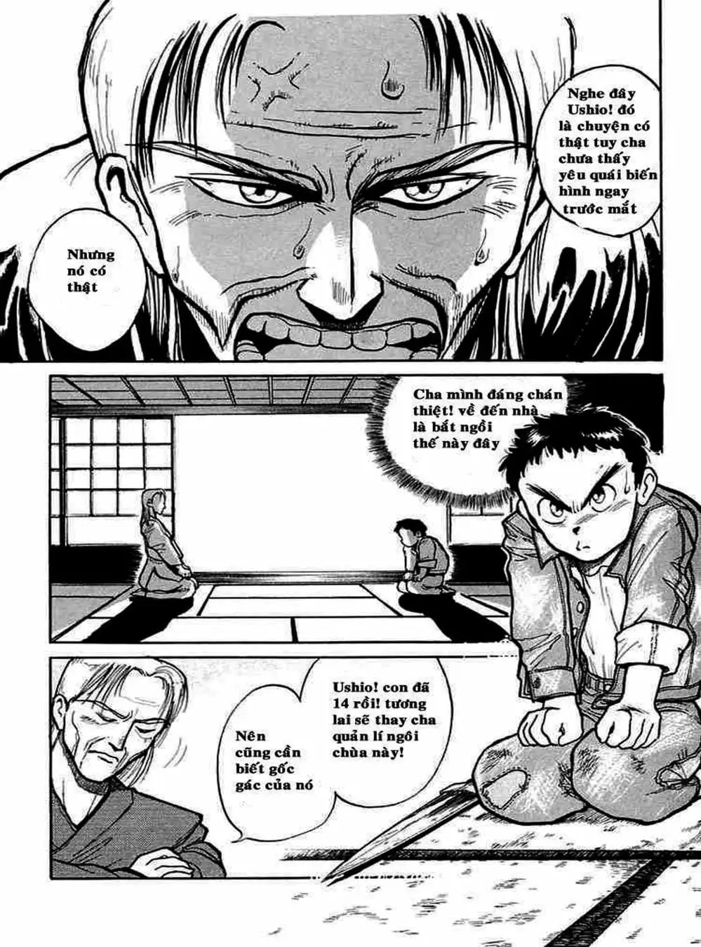 Truyện Tranh Cậu Bé Thần Giáo - Ushio And Tora trang 5