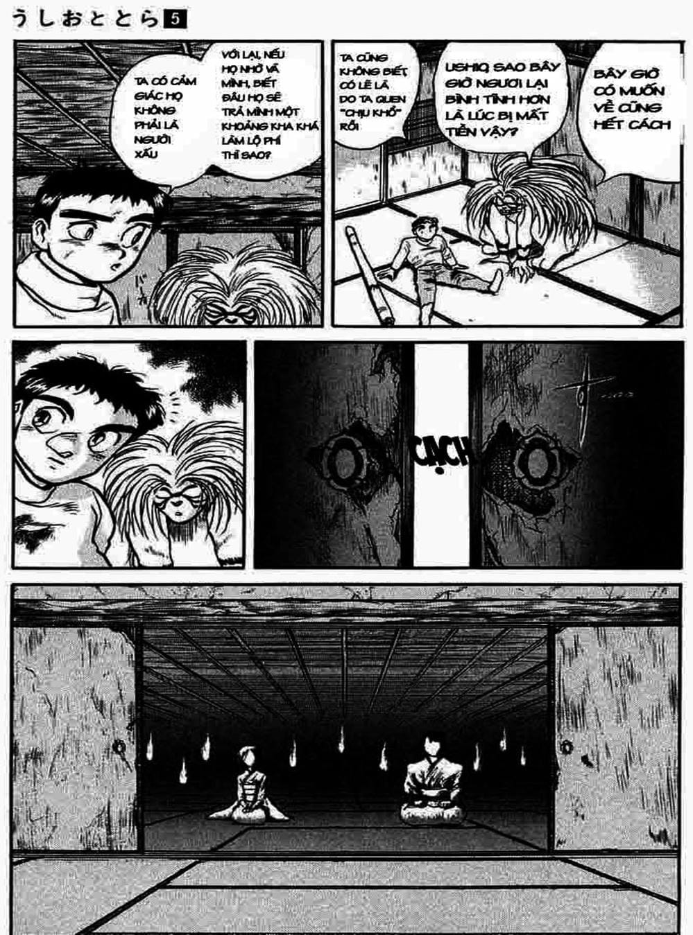 Truyện Tranh Cậu Bé Thần Giáo - Ushio And Tora trang 5