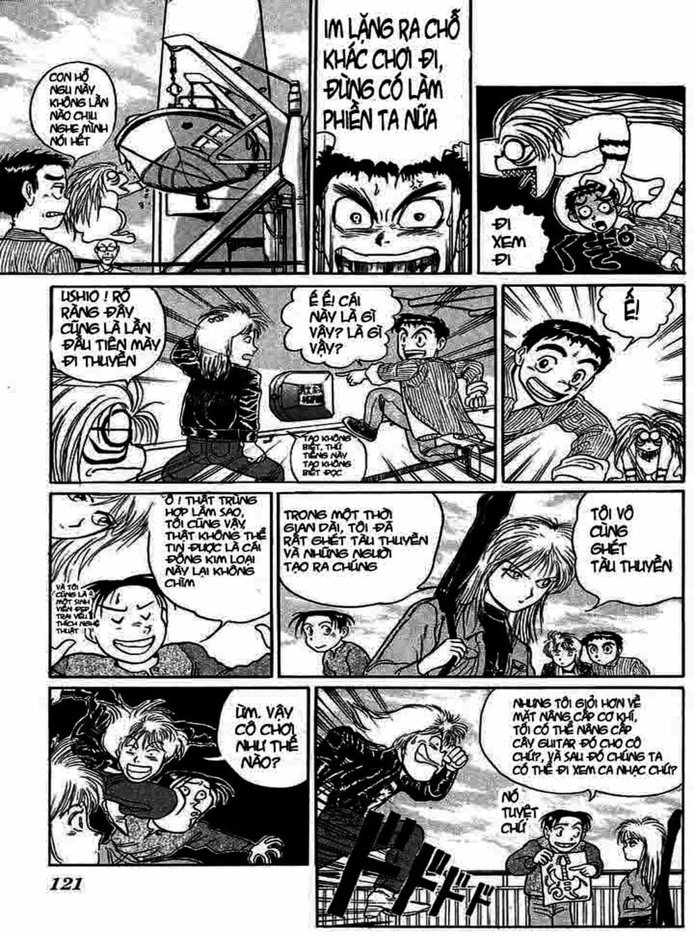 Truyện Tranh Cậu Bé Thần Giáo - Ushio And Tora trang 5