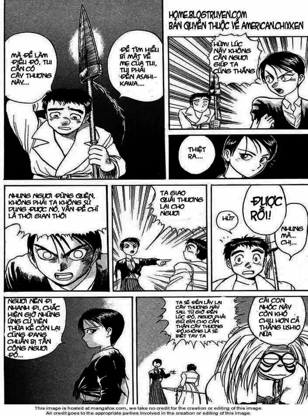 Truyện Tranh Cậu Bé Thần Giáo - Ushio And Tora trang 5