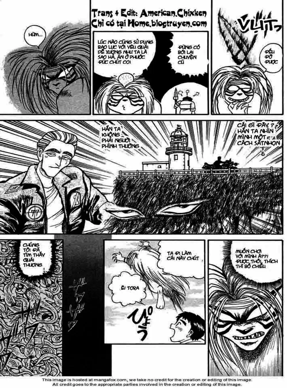Truyện Tranh Cậu Bé Thần Giáo - Ushio And Tora trang 5