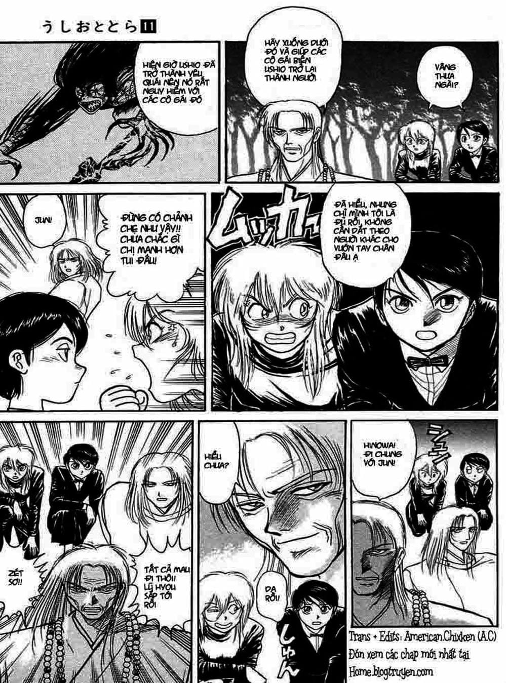 Truyện Tranh Cậu Bé Thần Giáo - Ushio And Tora trang 5