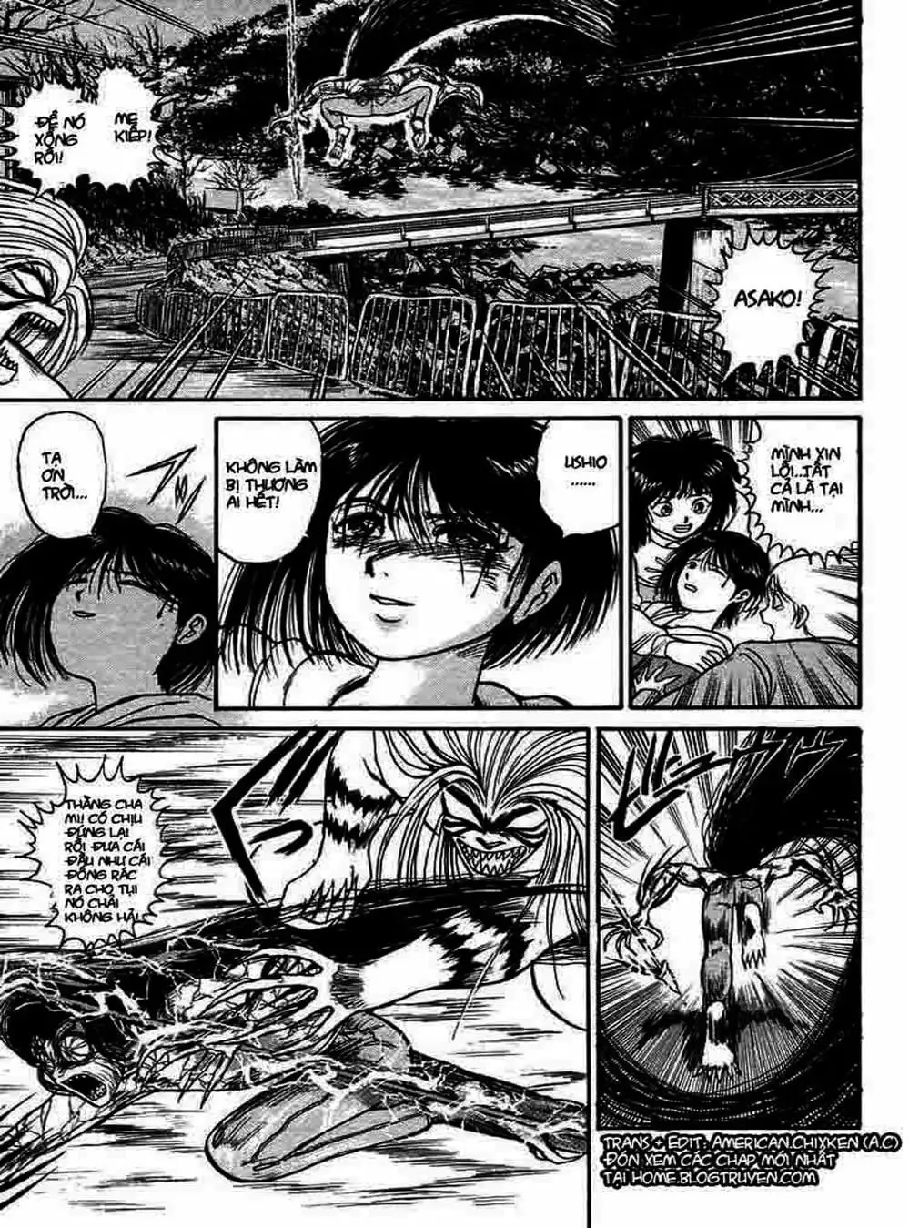 Truyện Tranh Cậu Bé Thần Giáo - Ushio And Tora trang 5