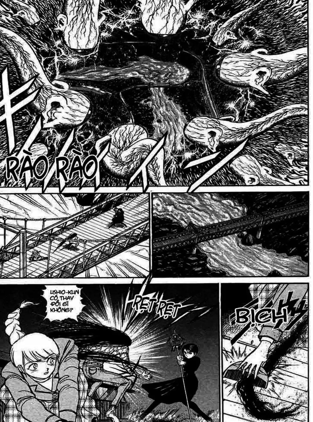 Truyện Tranh Cậu Bé Thần Giáo - Ushio And Tora trang 5