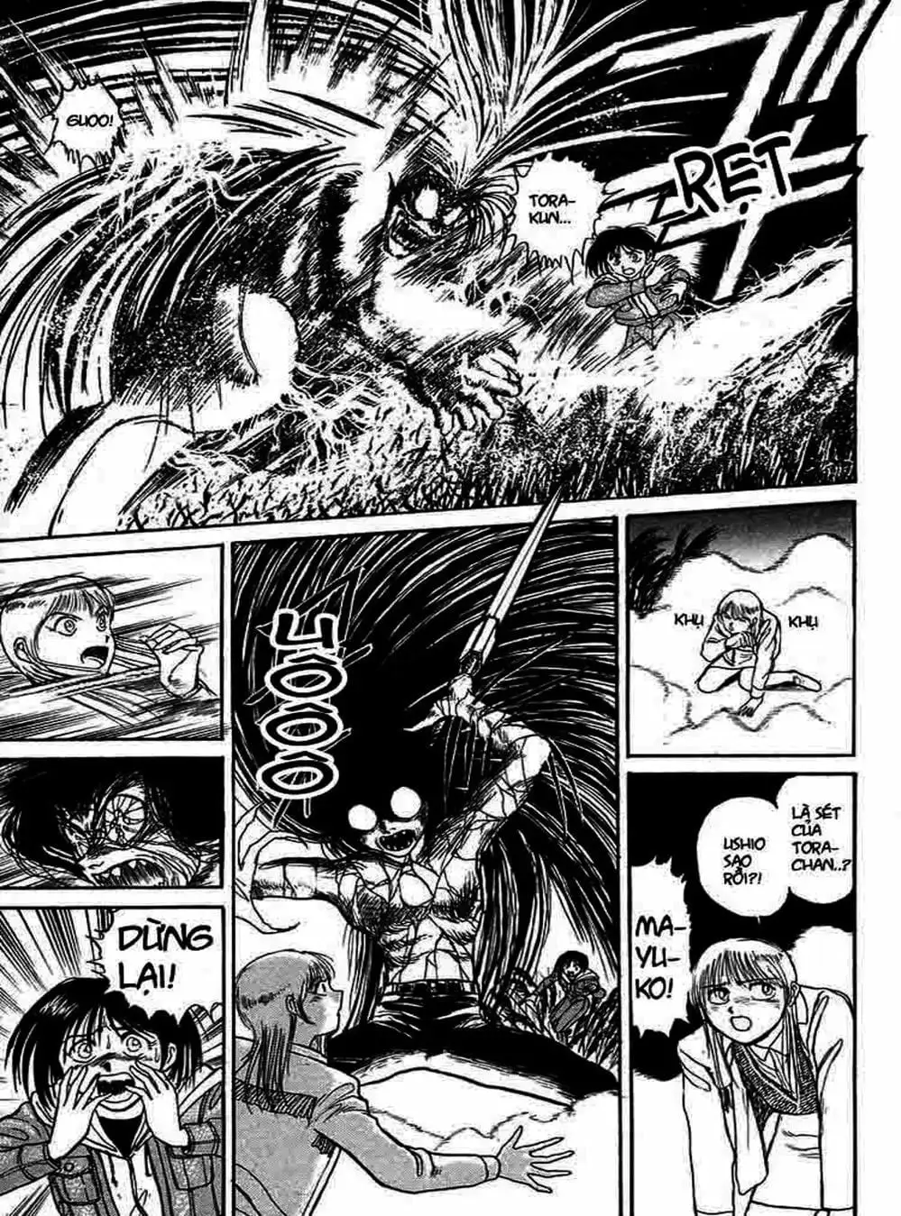 Truyện Tranh Cậu Bé Thần Giáo - Ushio And Tora trang 5