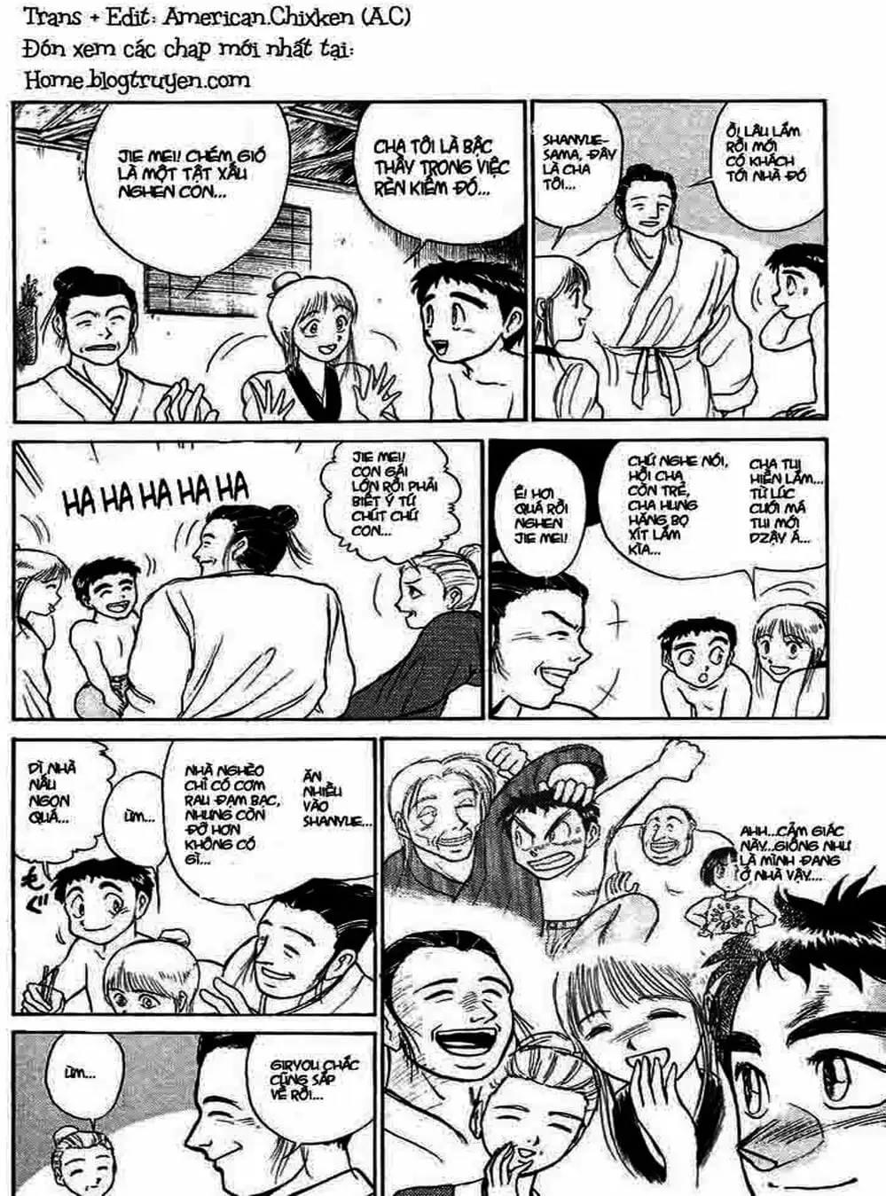 Truyện Tranh Cậu Bé Thần Giáo - Ushio And Tora trang 5