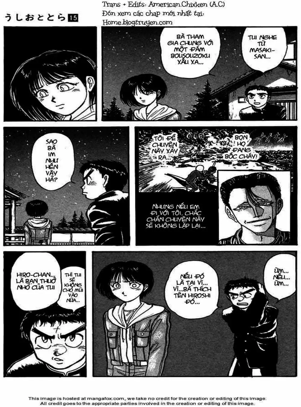 Truyện Tranh Cậu Bé Thần Giáo - Ushio And Tora trang 5