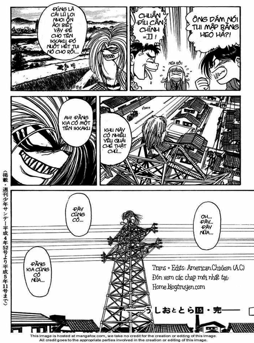 Truyện Tranh Cậu Bé Thần Giáo - Ushio And Tora trang 5
