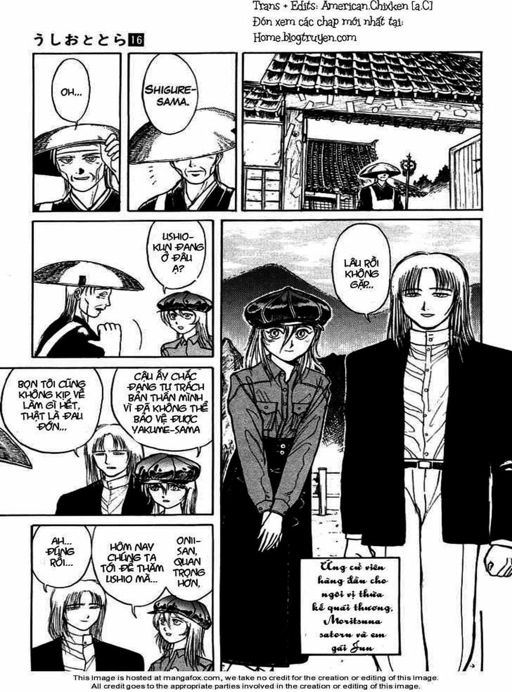 Truyện Tranh Cậu Bé Thần Giáo - Ushio And Tora trang 5