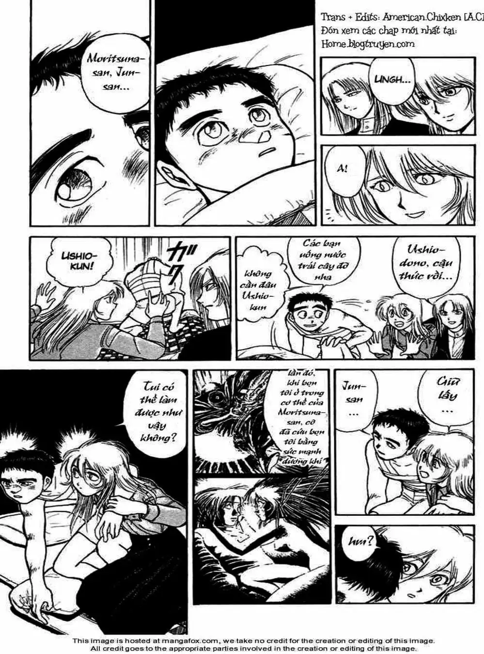 Truyện Tranh Cậu Bé Thần Giáo - Ushio And Tora trang 5