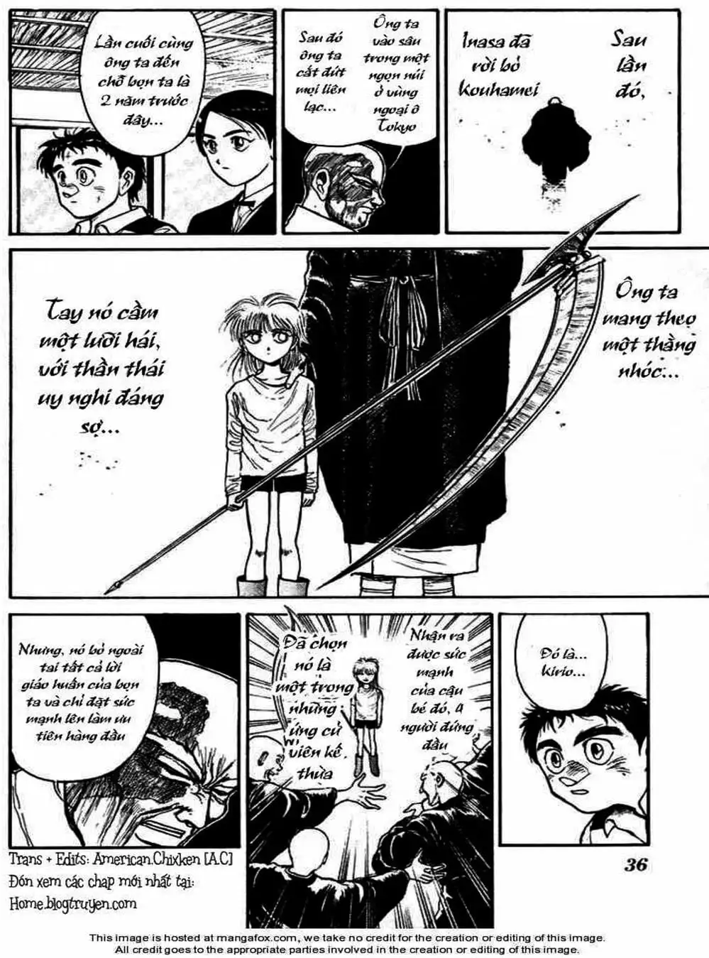 Truyện Tranh Cậu Bé Thần Giáo - Ushio And Tora trang 5