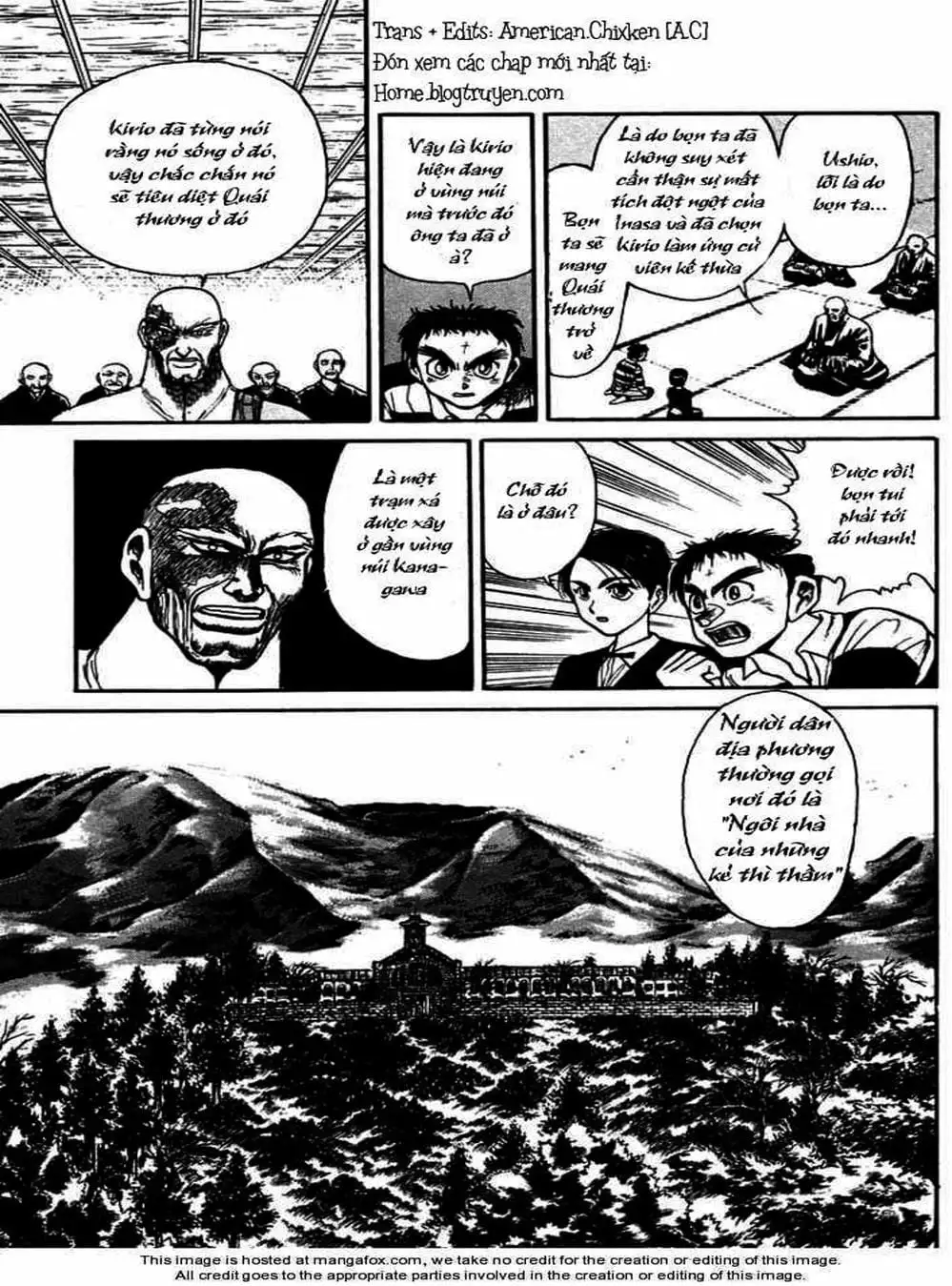 Truyện Tranh Cậu Bé Thần Giáo - Ushio And Tora trang 5