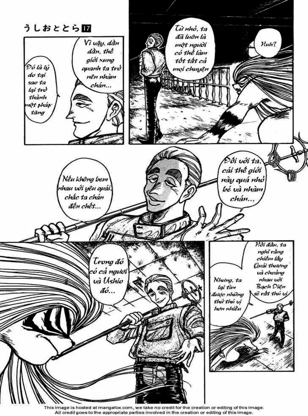 Truyện Tranh Cậu Bé Thần Giáo - Ushio And Tora trang 5